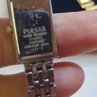 Pair of Ladies' Wrist Watches- Pulsar and Noblia (#65)