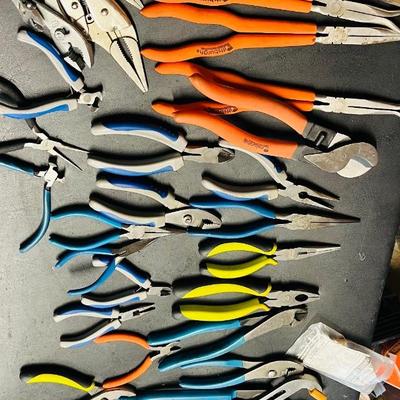 HUGE lot of Pliers & Cutters Channellocks