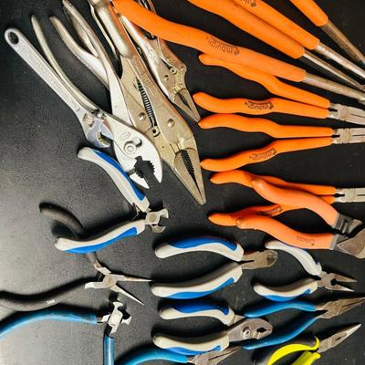 HUGE lot of Pliers & Cutters Channellocks