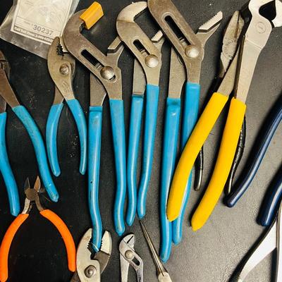 HUGE lot of Pliers & Cutters Channellocks