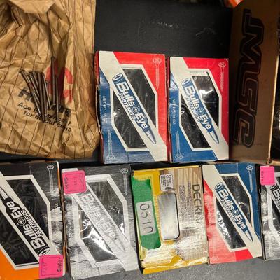 Assorted Screws, Tape lot