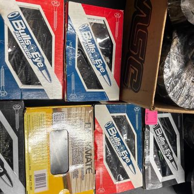 Assorted Screws, Tape lot