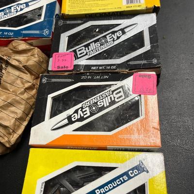 Assorted Screws, Tape lot