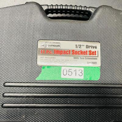 11 piece Impact Socket Set with case
