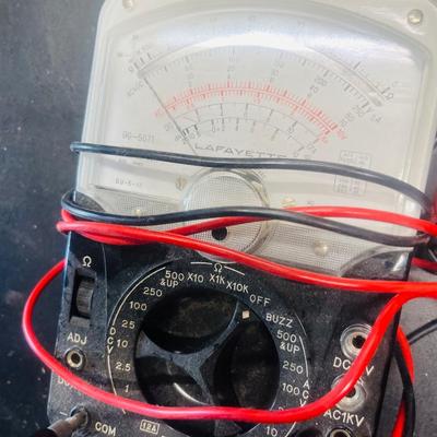 Meters - Tach, Volt. (as shown)