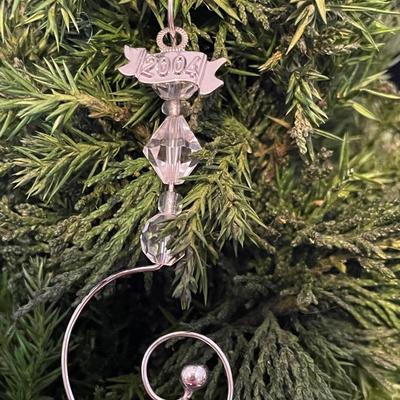2004 WATERFORD LEAD CRYSTAL ANGEL ORNAMENT