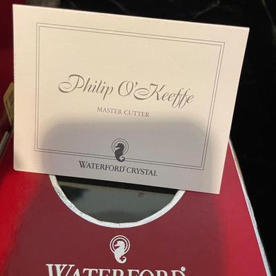 2009 ANGEL WATERFORD LEAD CRYSTAL ORNAMENT