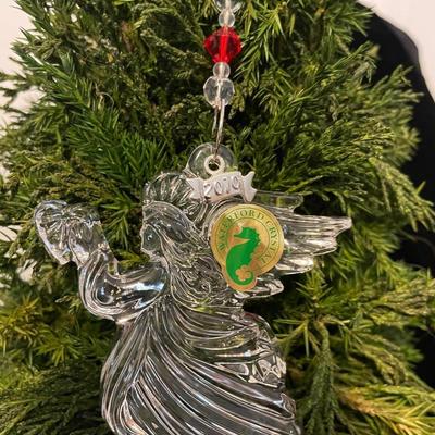 NEW FOR 2010 WATERFORD ANGEL CRYSTAL ORNAMENT