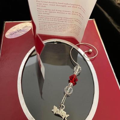 NEW FOR 2010 WATERFORD ANGEL CRYSTAL ORNAMENT