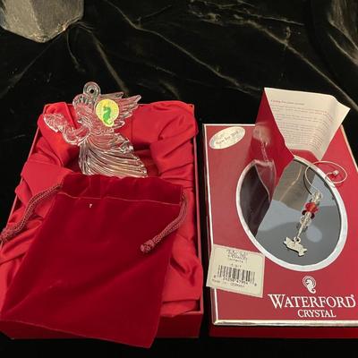 NEW FOR 2010 WATERFORD ANGEL CRYSTAL ORNAMENT