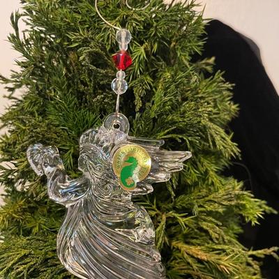 NEW FOR 2010 WATERFORD ANGEL CRYSTAL ORNAMENT