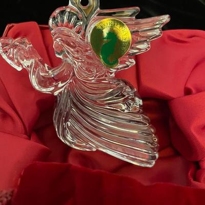 NEW FOR 2010 WATERFORD ANGEL CRYSTAL ORNAMENT