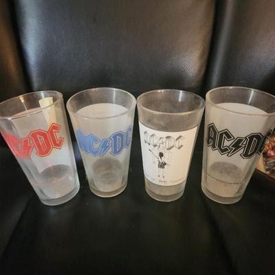 AC/DC Glass Cups