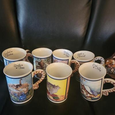 Porcelain Catmugs The Face Off