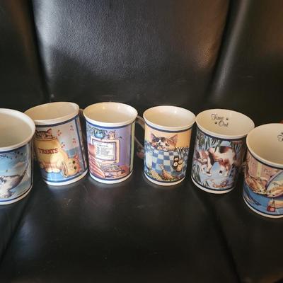 Porcelain Catmugs The Face Off