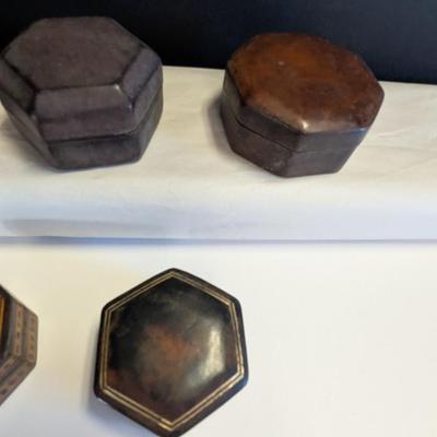 Several Materials Of Trinket Jewelry Boxes Textured #3