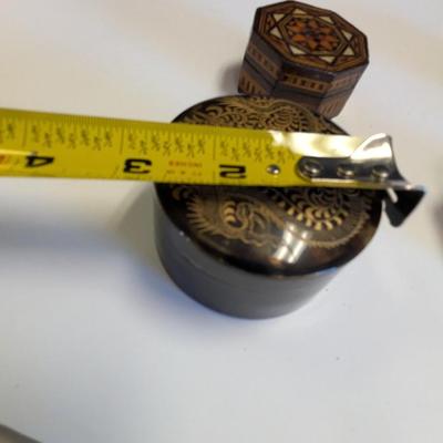 Several Materials Of Trinket Jewelry Boxes Textured #3