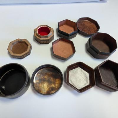 Several Materials Of Trinket Jewelry Boxes Textured #3