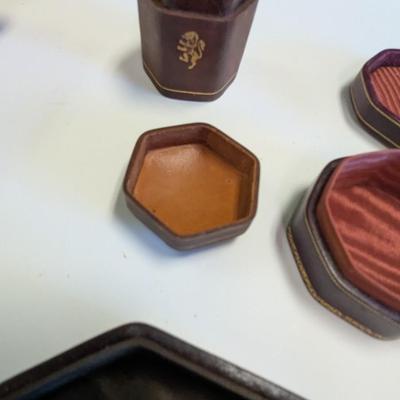 Antique Silk Lined Trinket Boxes A Few Made In Italy #4