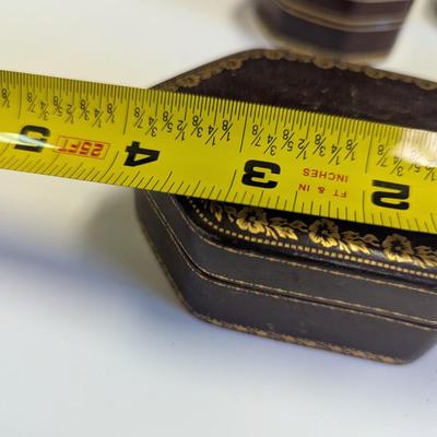 Antique Silk Lined Trinket Boxes A Few Made In Italy #4