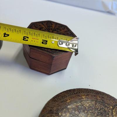 Antique Trinket Boxes Textured #7