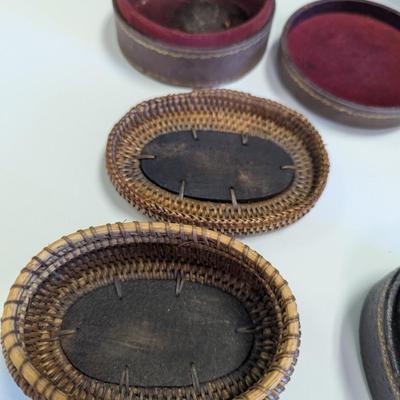 Antique Trinket Boxes Textured #7