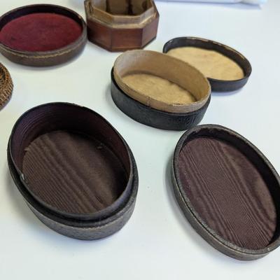 Antique Trinket Boxes Textured #7