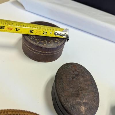 Antique Trinket Boxes Textured #7