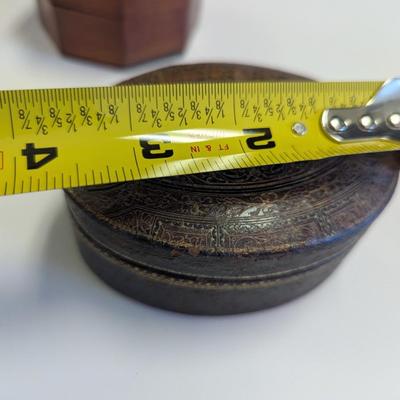 Antique Trinket Boxes Textured #7