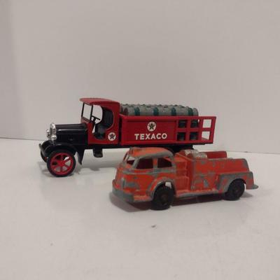 Pair of Die Cast Trucks- ERTL and Hubley