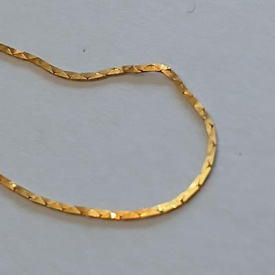 14 Kt marked bracelet with Amythyst 14 KT marked earrings