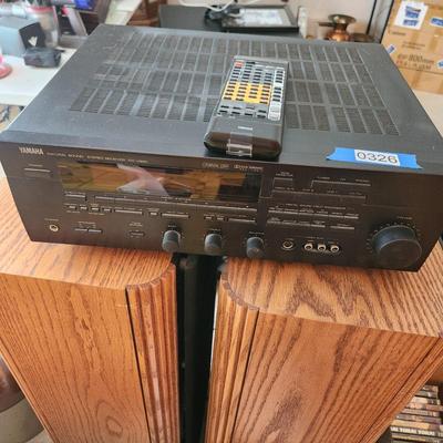 Yamaha Natural Sound Stereo Receiver RX-v690 W Remote Tested