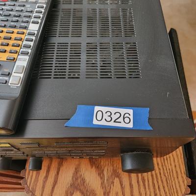 Yamaha Natural Sound Stereo Receiver RX-v690 W Remote Tested