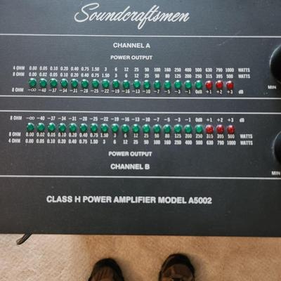 Soundcraftsmen Class H Power Amplifier A5002 Tested
