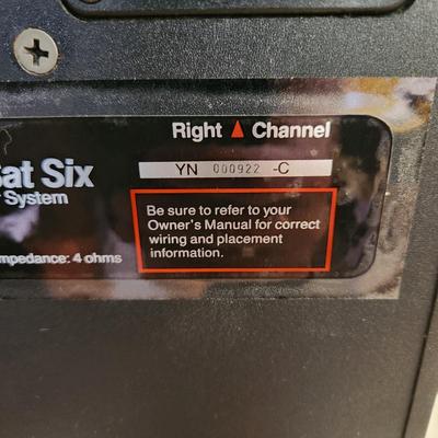 Boston Acoustics SubSat Six Subwoofer Speaker tested