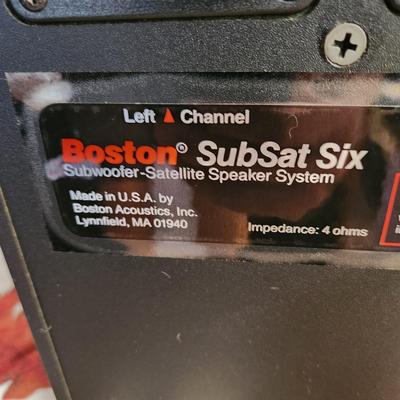 Boston Acoustics SubSat Six Subwoofer Speaker tested