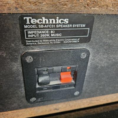 Lot of 3 Speakers Bose AM-5 , Nec SubWoofeer SW-300 Technics SB-Afc31 Speaker System