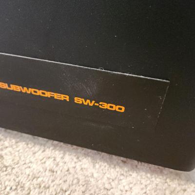 Lot of 3 Speakers Bose AM-5 , Nec SubWoofeer SW-300 Technics SB-Afc31 Speaker System