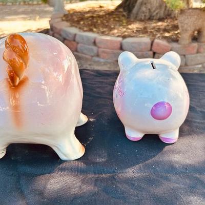 EVELYN THE PIGGY BANK AND MY FIRST PIGGY BANK