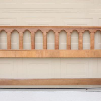 Sale Photo Thumbnail #16: Beautiful Mid century modern headboard