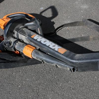 Sale Photo Thumbnail #75: Worx Blower/sucker bag is ripped,
untested