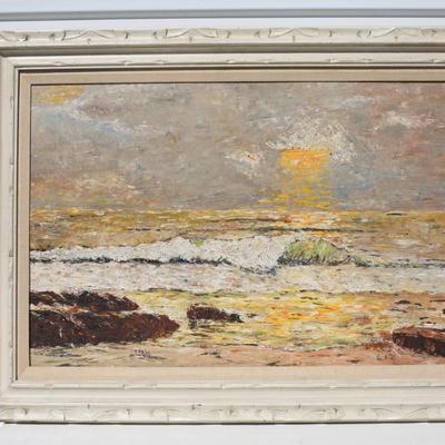 Sale Photo Thumbnail #128: Old Oil Painting decent shape