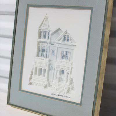 Sale Photo Thumbnail #136: Beautiful limited edition piece #785 of 1750 in gold frame