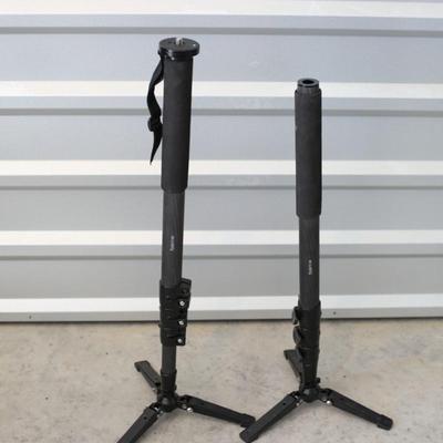 Sale Photo Thumbnail #152: 2 tripods one is missing the top piece