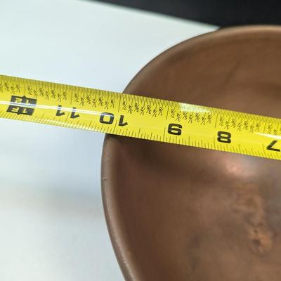 Sale Photo Thumbnail #1849: Antique Copper Mixing Bowl 10" In Diameter
