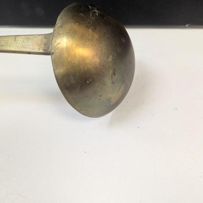 Sale Photo Thumbnail #663: Antique 17 1/4" Brass Ladle