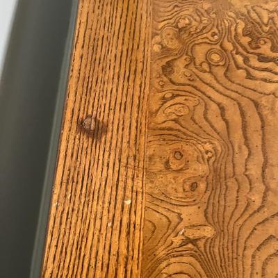 Sale Photo Thumbnail #108: Henredon Ming Coffee Table. Small blemish on the edge of the top (See Photos).  This table is very heavy.
43"X43"X16"