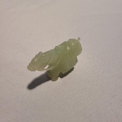 Carved Opalite, Jade, & More Animal Figurines (K-EL)