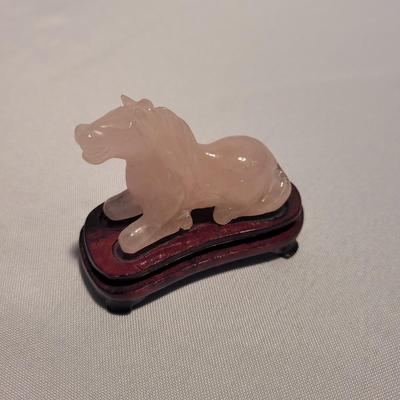 Carved Opalite, Jade, & More Animal Figurines (K-EL)