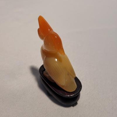 Carved Opalite, Jade, & More Animal Figurines (K-EL)